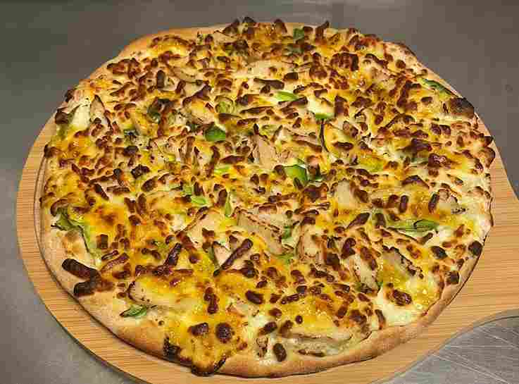 Pizza Poulet-curry - Fast Pizza, Joué-lès-Tours